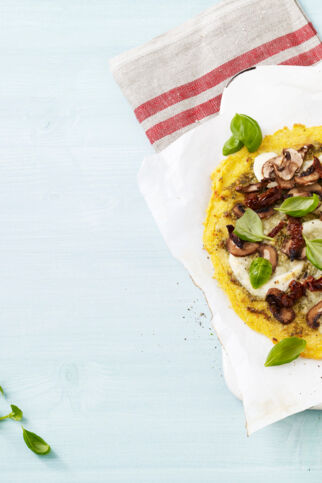 Polenta-Pizza Polenta-Pizza