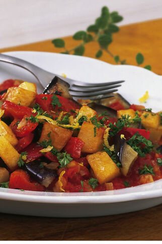 Kartoffel-Auberginen-Auflauf Kartoffel-Auberginen-Auflauf