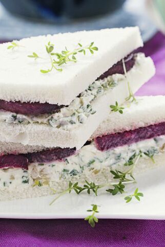 Rote-Bete-Tramezzini Rote-Bete-Tramezzini