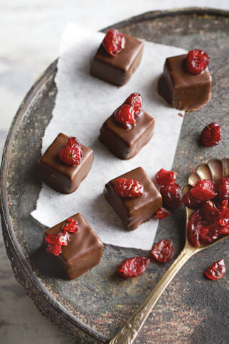 Chili-Cranberry-Pralinen Chili-Cranberry-Pralinen