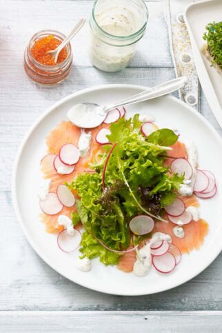 Lachs-Carpaccio Lachs-Carpaccio