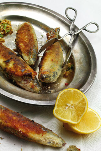 Gebackene Sardinen Gebackene Sardinen