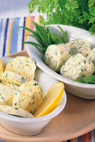 Kräuter- und Gremolata-Butter Kräuter- und Gremolata-Butter