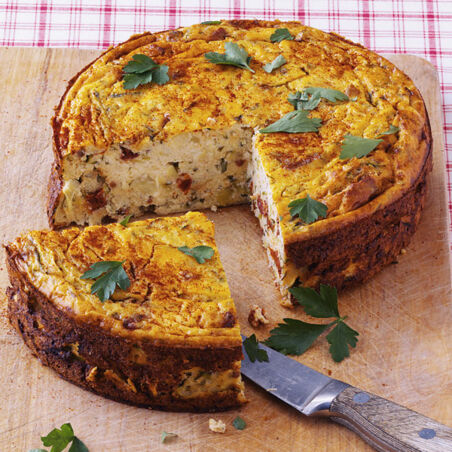 Gemüse-Quark-Kuchen Gemüse-Quark-Kuchen