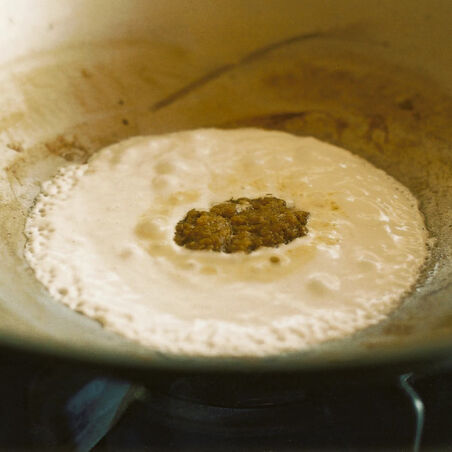 Grünes Curry mit Thai-Auberginen Grünes Curry mit Thai-Auberginen