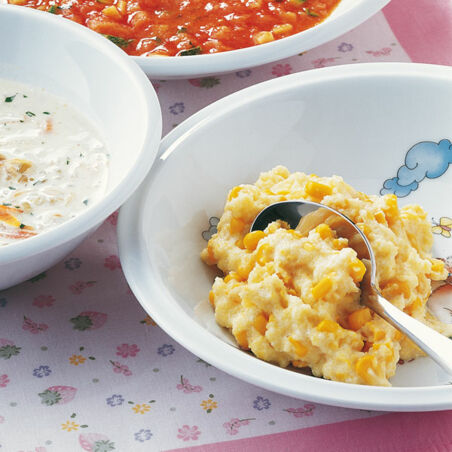 Sahne-Polenta mit Mais Sahne-Polenta mit Mais