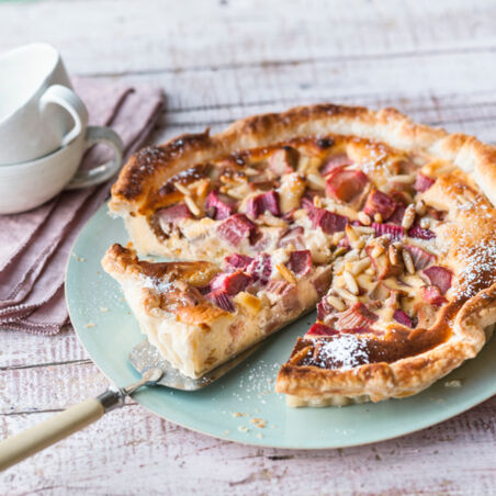Rhabarber Kuchen Rhabarber Kuchen