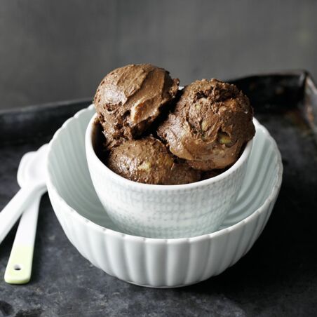 Avocado-Schoko-Eiscreme Avocado-Schoko-Eiscreme