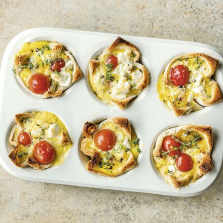 Tomaten-Toast-Muffins Tomaten-Toast-Muffins