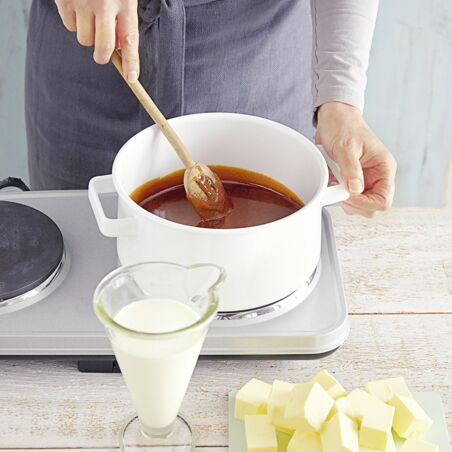 Karamell mit Fleur de Sel Karamell mit Fleur de Sel