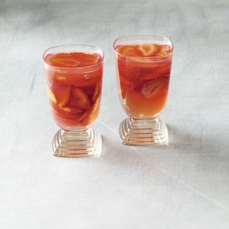 Erdbeeren in Rosé Erdbeeren in Rosé