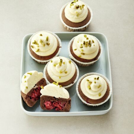 Schoko-Cupcakes mit Erythrit Schoko-Cupcakes mit Erythrit