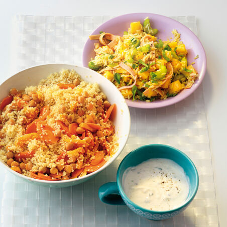 Couscous-Kichererbsen-Salat Couscous-Kichererbsen-Salat