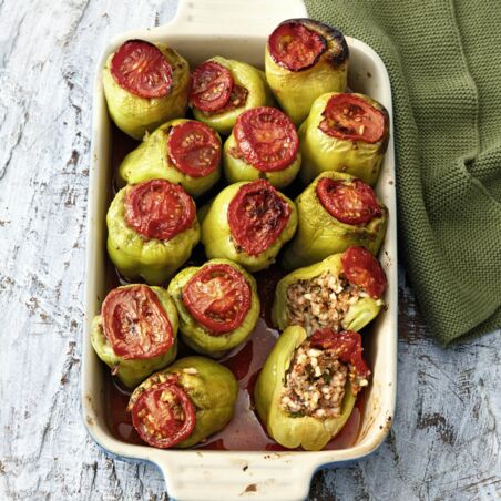 Etli Biber Dolması - Gefüllte Paprika Etli Biber Dolması - Gefüllte Paprika