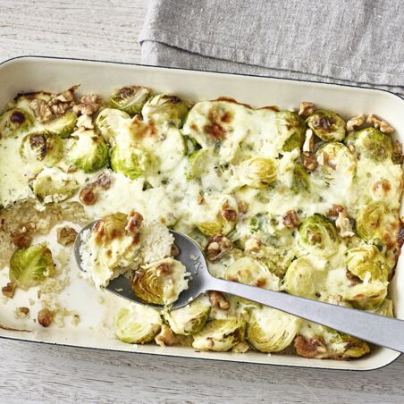 Ofencoucous-Rosenkohl Ofencoucous-Rosenkohl