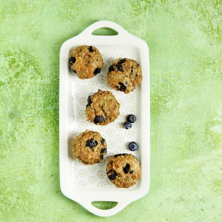 Zucchini-Beeren-Muffins Zucchini-Beeren-Muffins