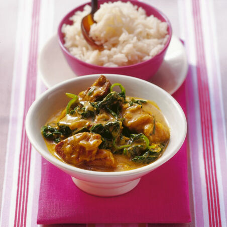 Lamm mit Spinat Lamm mit Spinat