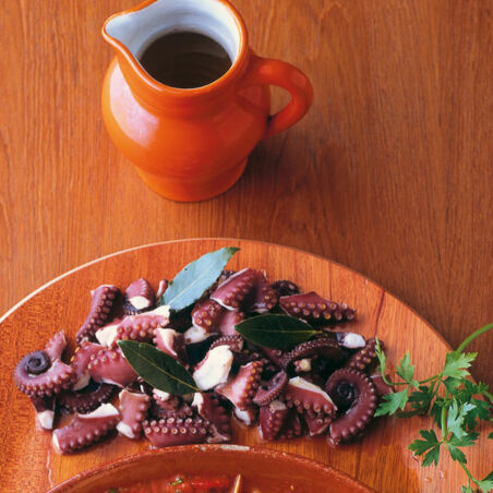 Oktopus auf galicische Art Oktopus auf galicische Art