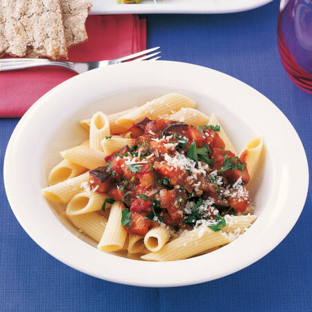 Auberginen-Nudeln Auberginen-Nudeln