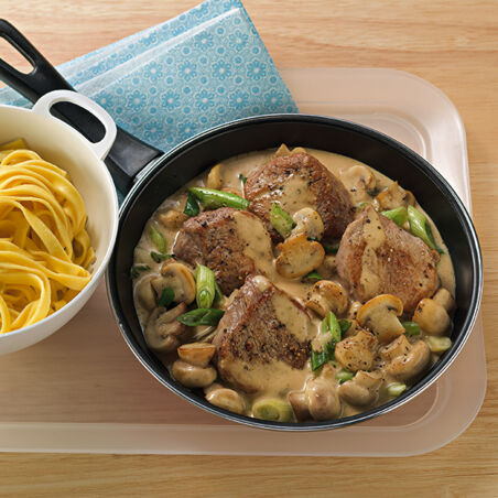 Schweinemedaillons in Pilzsahne Schweinemedaillons in Pilzsahne