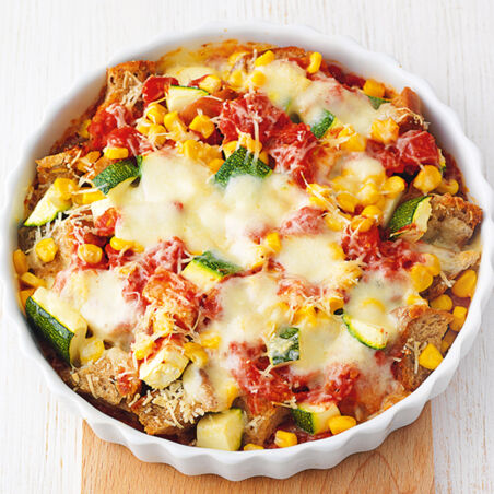 Bunter Pizza-Auflauf Bunter Pizza-Auflauf