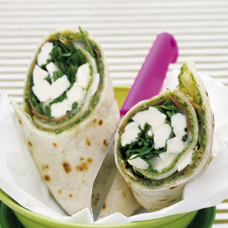 Schinken-Rucola-Wraps Schinken-Rucola-Wraps