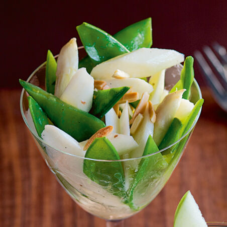 Zuckerschoten-Spargel-Salat Zuckerschoten-Spargel-Salat