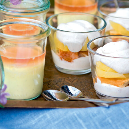 Lebkuchen-Tiramisu mit Weißweinäpfeln Lebkuchen-Tiramisu mit Weißweinäpfeln