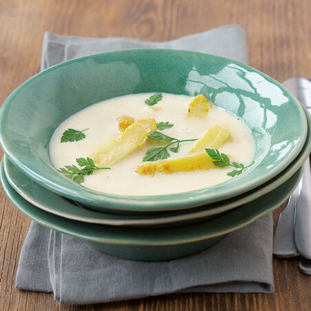 Spargelcremesuppe Spargelcremesuppe