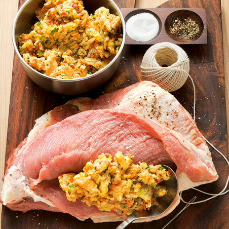 Gefüllte Kalbsbrust Gefüllte Kalbsbrust