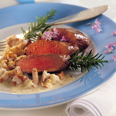 Rehrücken rosé Rehrücken rosé