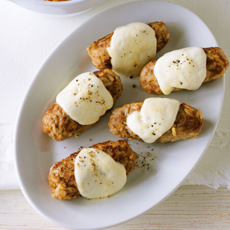 Hackfleisch-Reis-Röllchen Hackfleisch-Reis-Röllchen