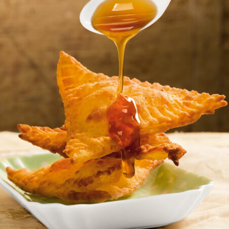 Teigtaschen mit Pecorino und Honig Teigtaschen mit Pecorino und Honig