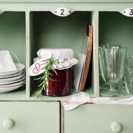 Feigen-Kirsch-Confit mit Rosmarin Feigen-Kirsch-Confit mit Rosmarin