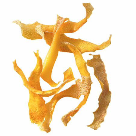 Getrocknete Zitrusschalen Getrocknete Zitrusschalen