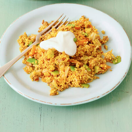 Quinoa-Hackfleischpfanne Quinoa-Hackfleischpfanne