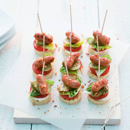 Hot-Dog-Spiesschen Hot-Dog-Spiesschen