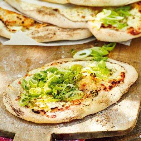 Frühlingszwiebel-Dinnete Frühlingszwiebel-Dinnete