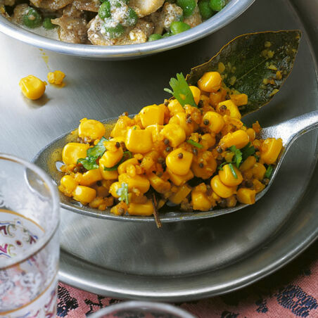 Gewürzter Mais Gewürzter Mais