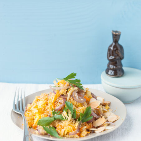 Couscoussalat mit Gemüse Couscoussalat mit Gemüse