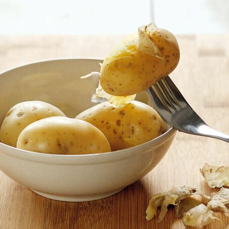 Zartes Gemüse und Pellkartoffeln Zartes Gemüse und Pellkartoffeln