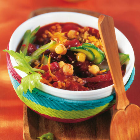 Chili sin carne oriental Chili sin carne oriental