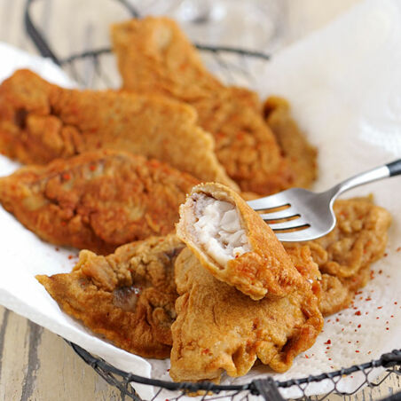 Karpfen in Bierteig Karpfen in Bierteig