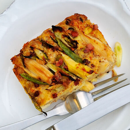 Spargel-Brot-Auflauf Spargel-Brot-Auflauf