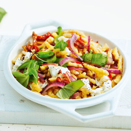 Käsespätzle italienische Art Käsespätzle italienische Art