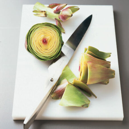 Artischockenböden mit Mandel-Paste Artischockenböden mit Mandel-Paste