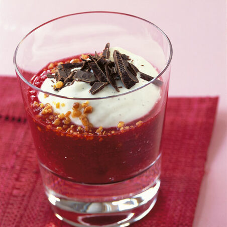 Apfel-Pflaumenmus-Dessert Apfel-Pflaumenmus-Dessert