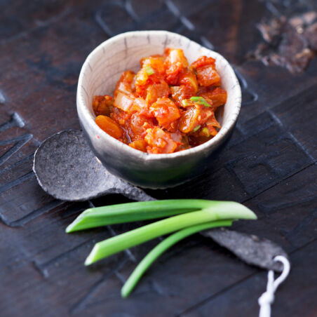 Tomaten-Aprikosen-Chutney Tomaten-Aprikosen-Chutney