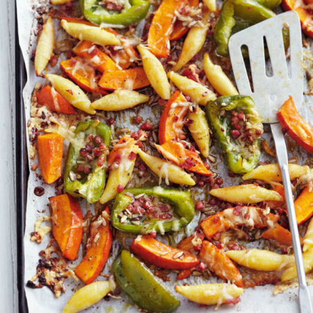 Karamellisierte Kürbisspalten Karamellisierte Kürbisspalten