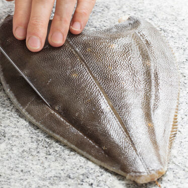 Scholle mit Speck Scholle mit Speck